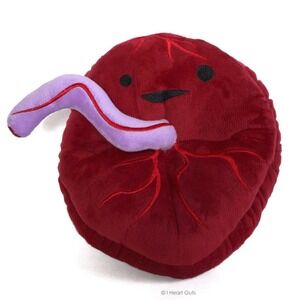 I Heart Guts Plush Placenta Toy Cute Organ Stuffed Animal